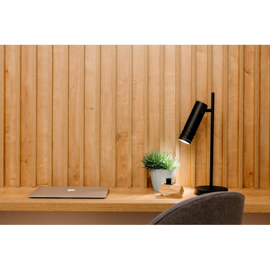 Tafellamp DRILL 1xGU10/4W/230V zwart