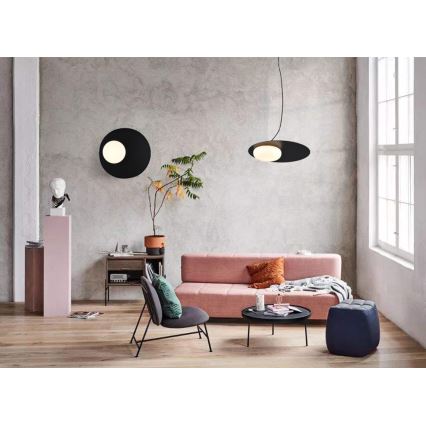 LED Hanglamp aan een koord PETIT LED/12W/230V zwart