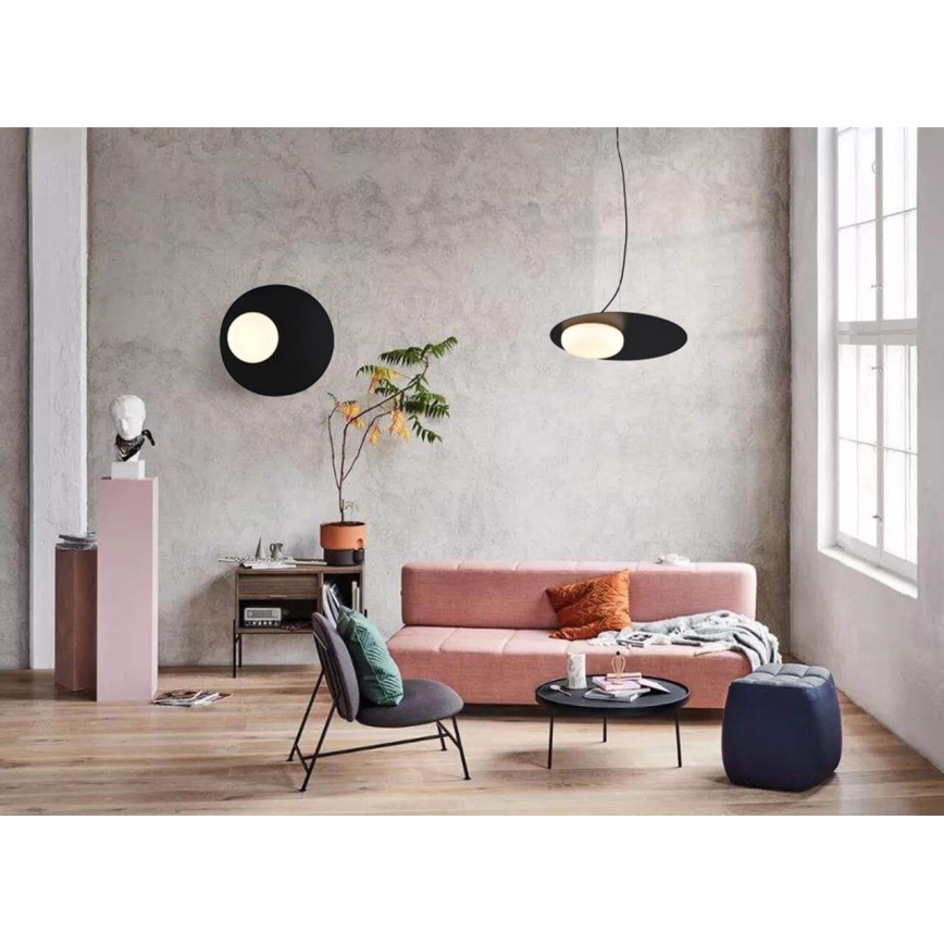 LED Hanglamp aan een koord PETIT LED/12W/230V zwart