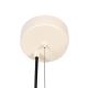 Hanglamp aan een koord ABEL 2xE27/11W/230V diameter 13 cm crème