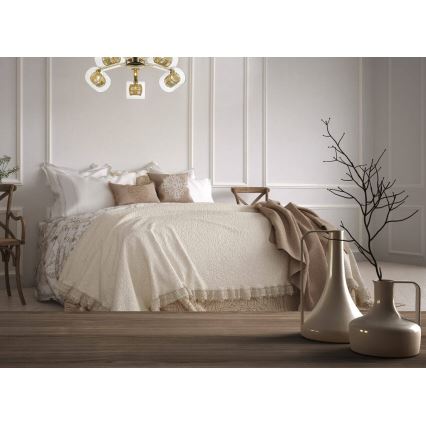 Opbouwlamp KLASS 5xG9/3W/230V goudkleurig