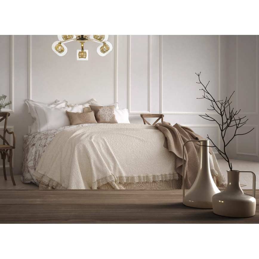 Opbouwlamp KLASS 5xG9/3W/230V goudkleurig