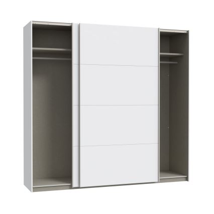 Kledingkast KARO 220x210x61 cm wit