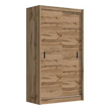 Kledingkast met schuifdeuren SAPHIRA 150x215 cm Wotan eik