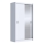 Kledingkast met spiegel SABRINA 150x215 cm wit