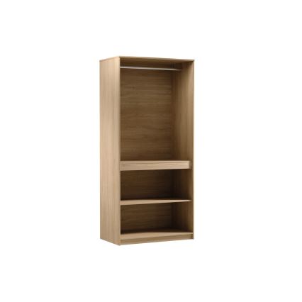 Kledingkast MIYABI 90 x 198 x 52 cm, Cremona-eik