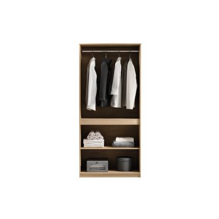 Kledingkast MIYABI 90 x 198 x 52 cm, Cremona-eik