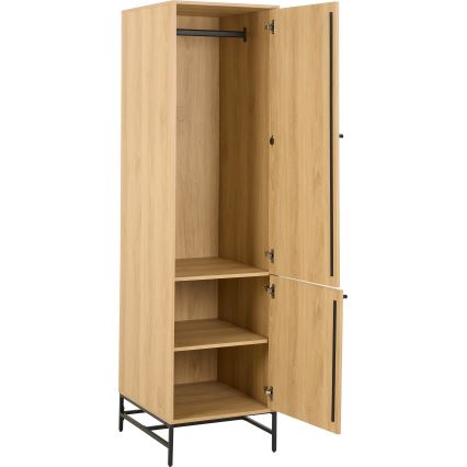 Kledingkast OLIVIA 51x200 cm eiken