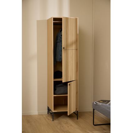 Kledingkast OLIVIA 51x200 cm eiken