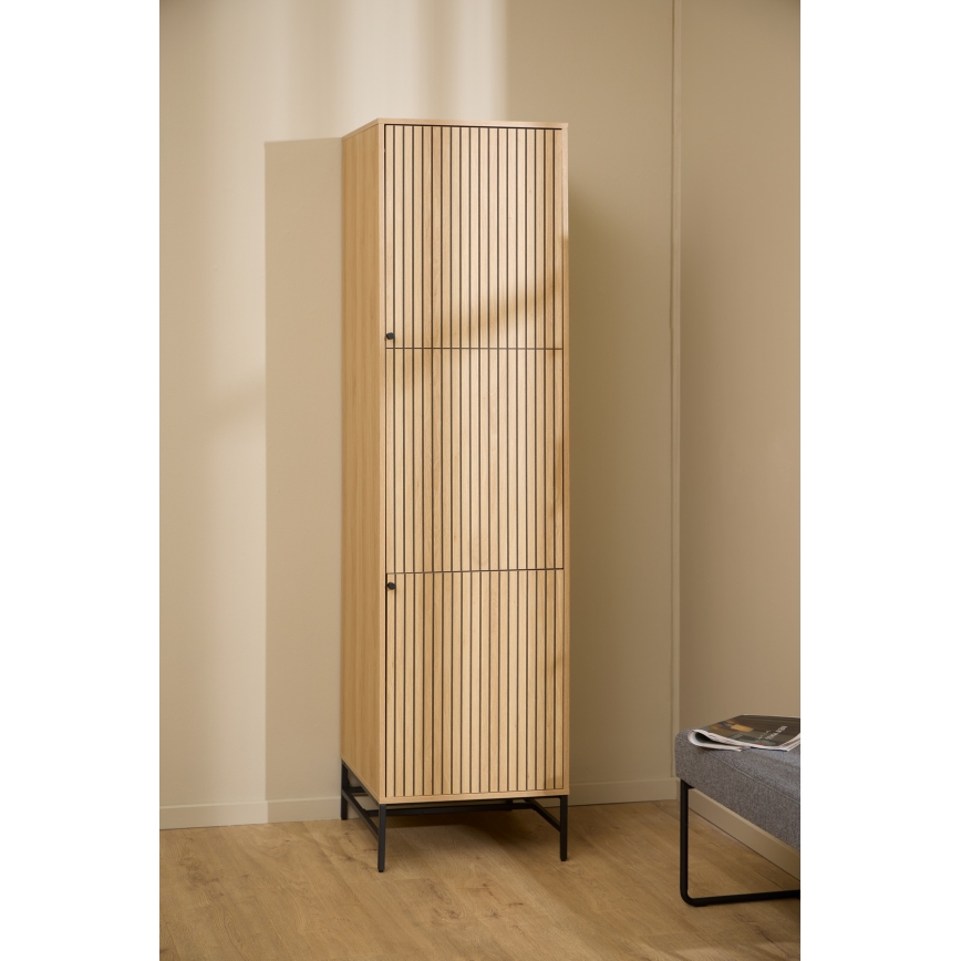 Kledingkast OLIVIA 51x200 cm eiken