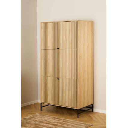 Kledingkast OLIVIA 99x200 cm eiken