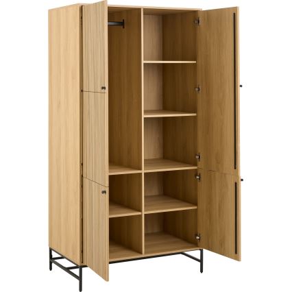 Kledingkast OLIVIA 99x200 cm eiken