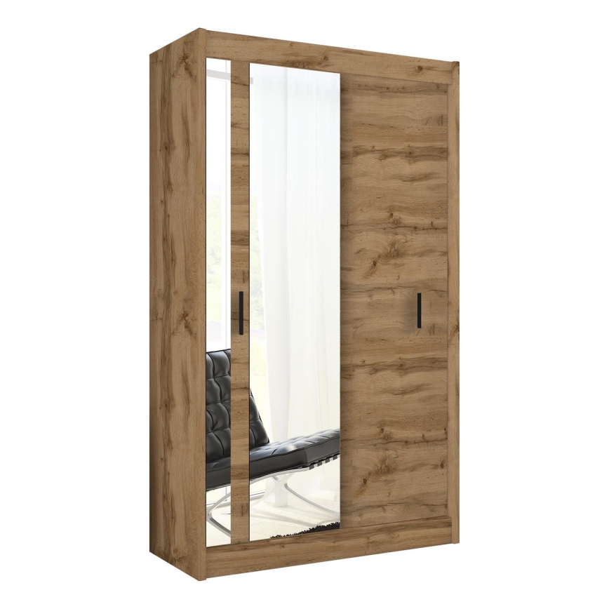 Kledingkast SABRINA 120x215 cm eiken woltan