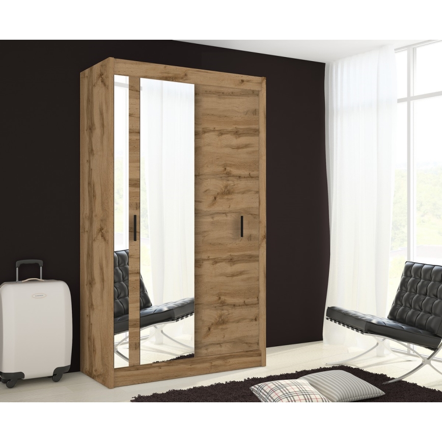 Kledingkast SABRINA 120x215 cm eiken woltan