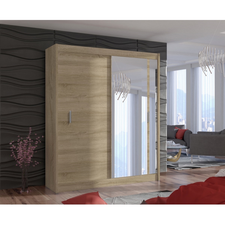 Kledingkast SABRINA 180x215 cm eiken sonoma
