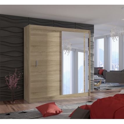 Kledingkast SABRINA 203x215 cm eiken sonoma