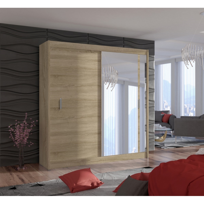 Kledingkast SABRINA 203x215 cm eiken sonoma
