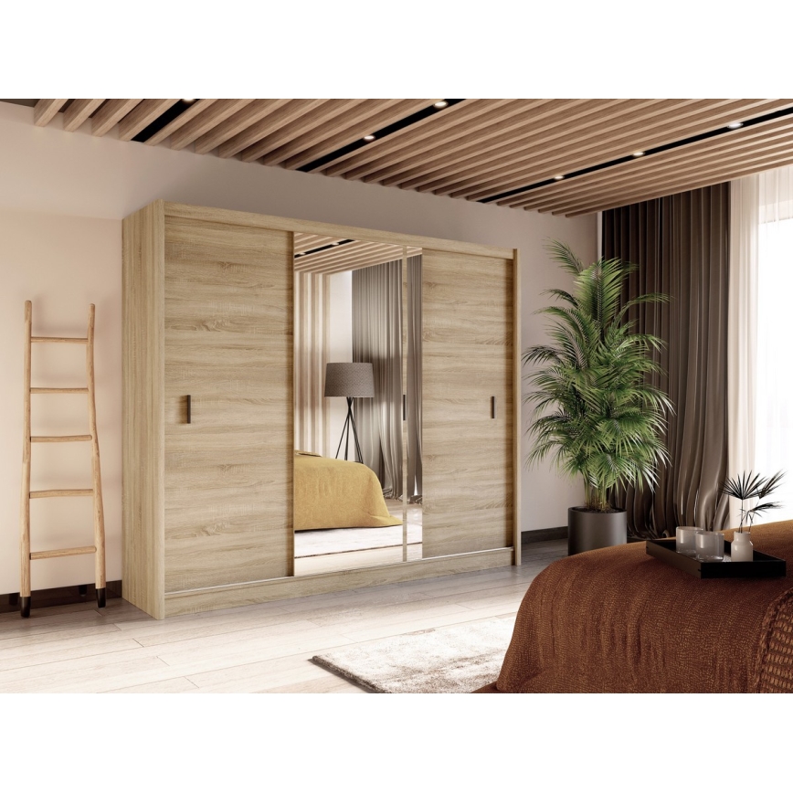 Kledingkast SABRINA 250x215 cm eiken sonoma