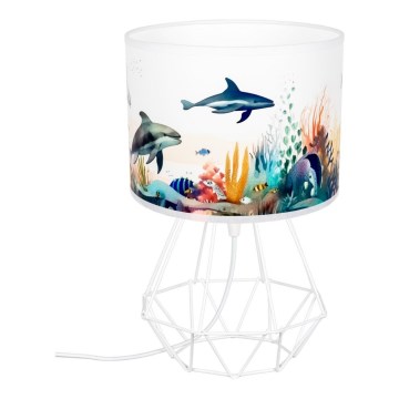 Kleine kinderlamp OCEAN 1xE27/60W/230V