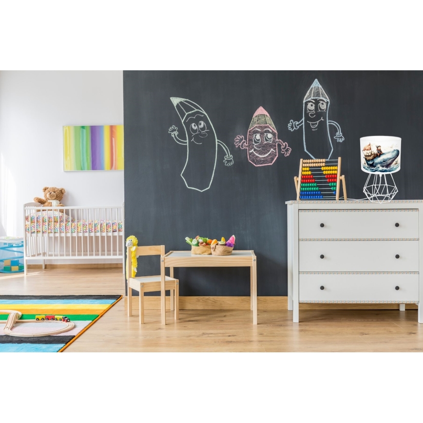Kleine kinderlamp OCEAN 1xE27/60W/230V