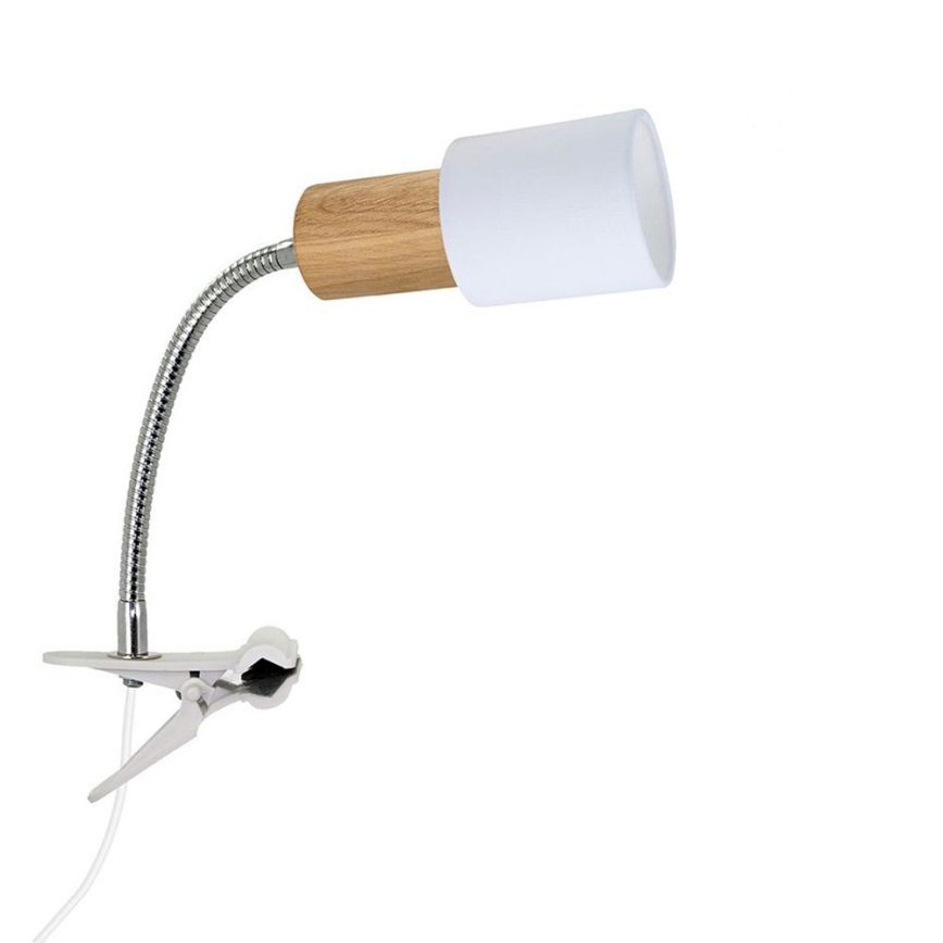 Klemlamp TREEHOUSE 1xE27/25W/230V eiken