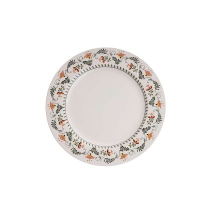 Kleurrijke 24-delige serviesset van porselein