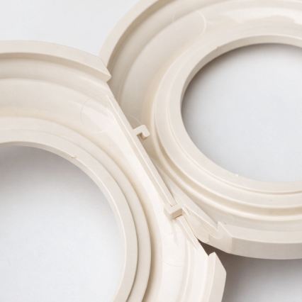 Kliklap - Retro centraal afdekraam beige