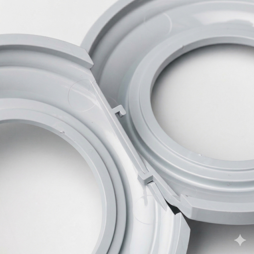 Kliklap - Retro centraal frame grijs