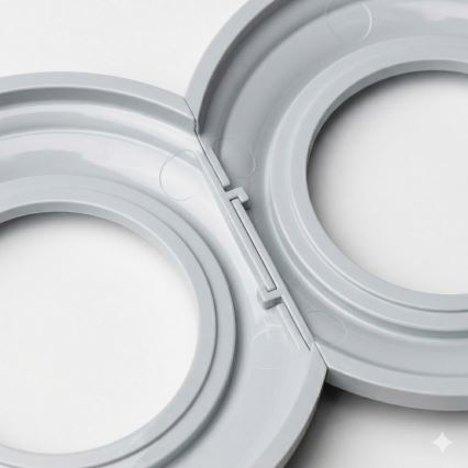 Kliklap - Retro lijst, grijs