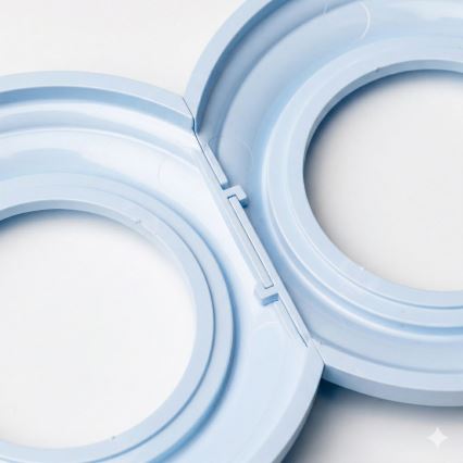 Kliklap - Retro lijst in intens blauw