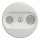 Kliklap - Vintage abonneecontactdoos TV+R (continuous) wit
