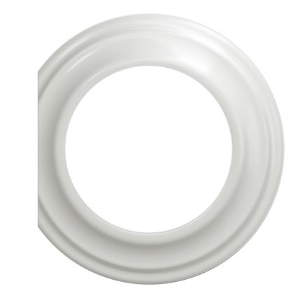 Kliklap - Vintage Frame zijde wit