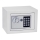 Kluis 4xAA 23x17 cm wit/mat chroom