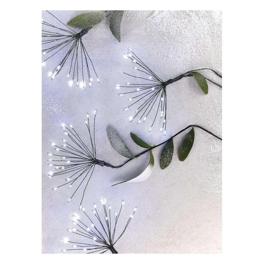 Koel wit LED kerstketting 300x LED / 8,2m