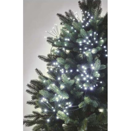 Koel wit LED kerstketting 300x LED / 8,2m