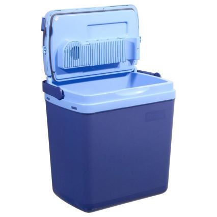 Koelbox met display, 48 W, 230/12 V, 25 l, blauw