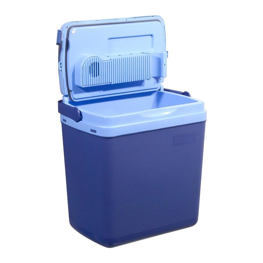 Koelbox met display, 48 W, 230/12 V, 25 l, blauw