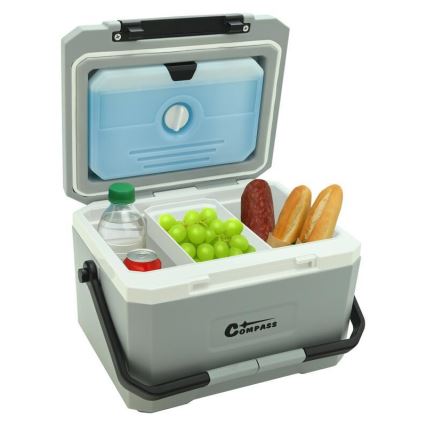 Koelbox met koelelement 5 l, grijs