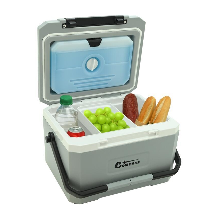 Koelbox met koelelement 5 l, grijs