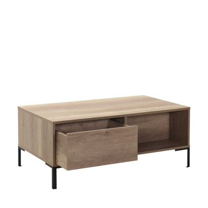 Koffie Tafel 42x103 cm bruin