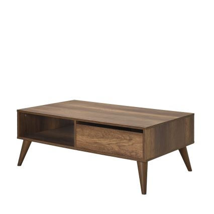 Koffie Tafel 42x110 cm bruin