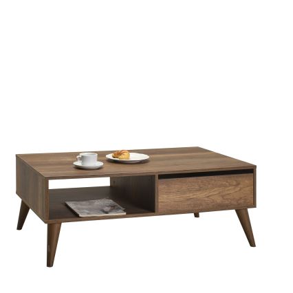 Koffie Tafel 42x110 cm bruin