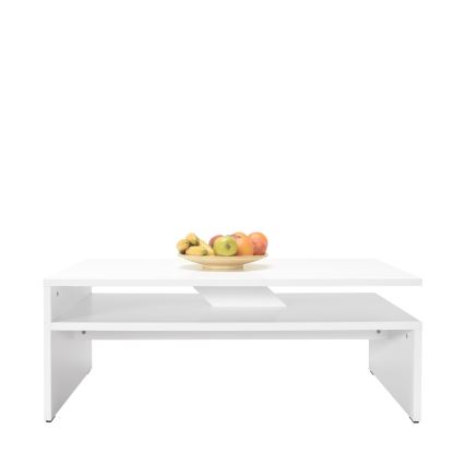 Koffie Tafel 42x110 cm wit