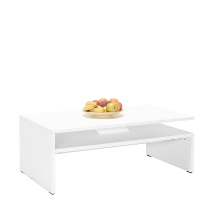 Koffie Tafel 42x110 cm wit