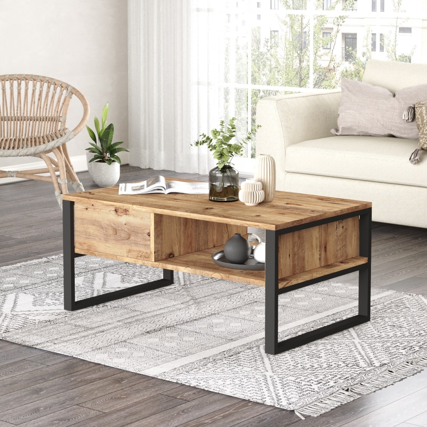 Koffie Tafel 44,4x100 cm grenen atlantic