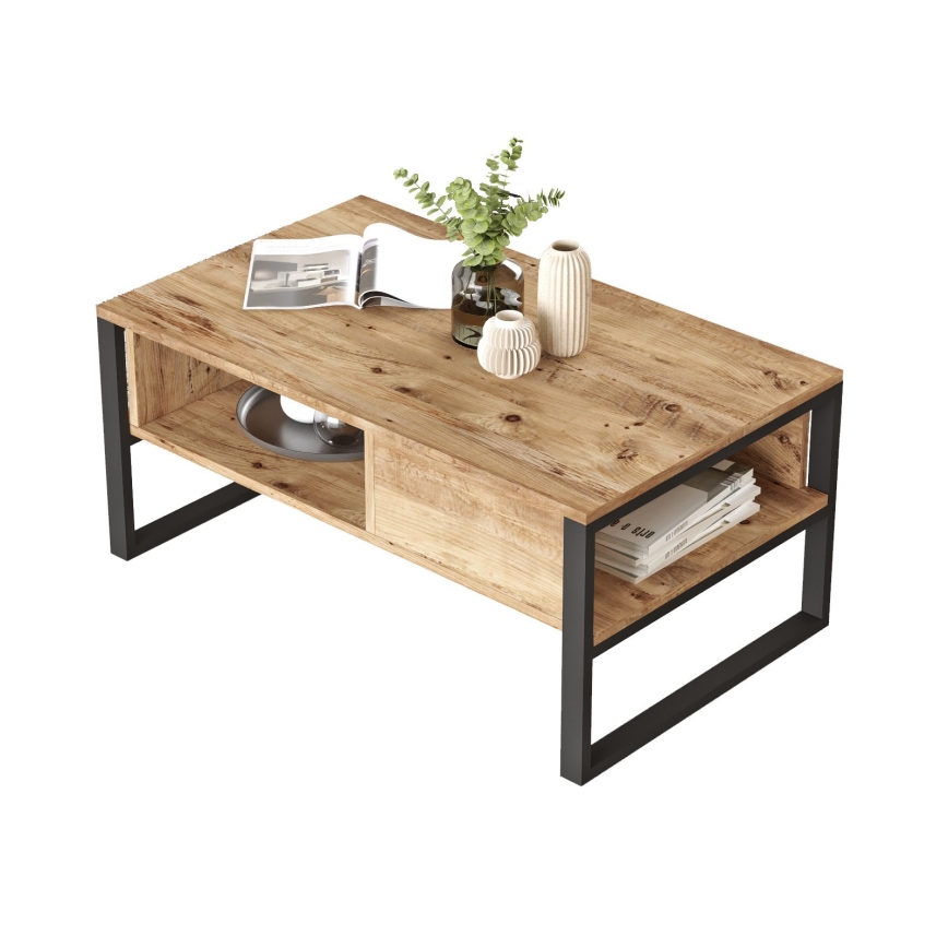 Koffie Tafel 44,4x100 cm grenen atlantic