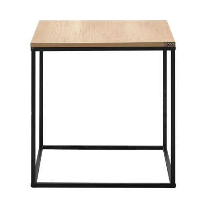 Koffie Tafel 52x50 cm bruin
