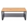 Koffie Tafel ARTIGA 45x105 cm zwart/beige