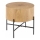 Koffie Tafel BROOKLYN 45x45 cm zwart/beige