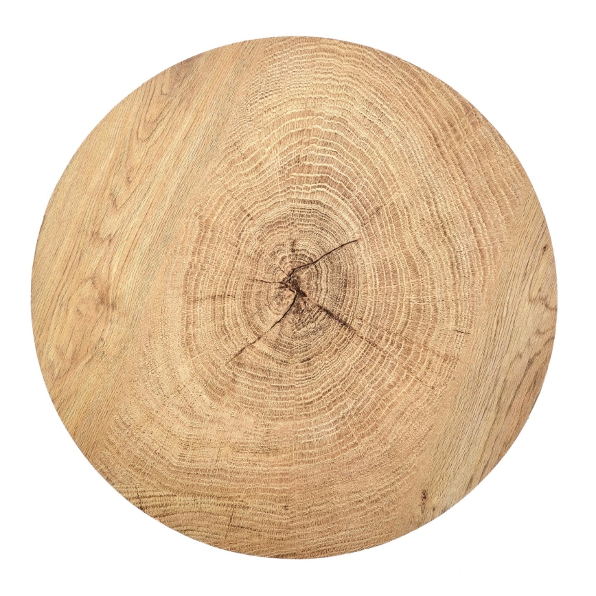 Koffie Tafel BROOKLYN 45x45 cm zwart/beige